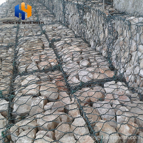 Hexagonal Gabions gabion sepeti hexagonal wire mesh concrete wire mesh Manufactory